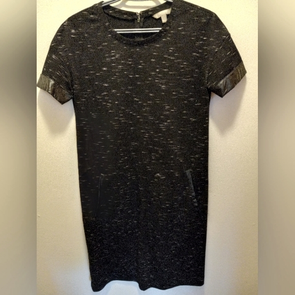 Banana Republic Mini Dress with Pockets and Leather accents - Picture 1 of 5